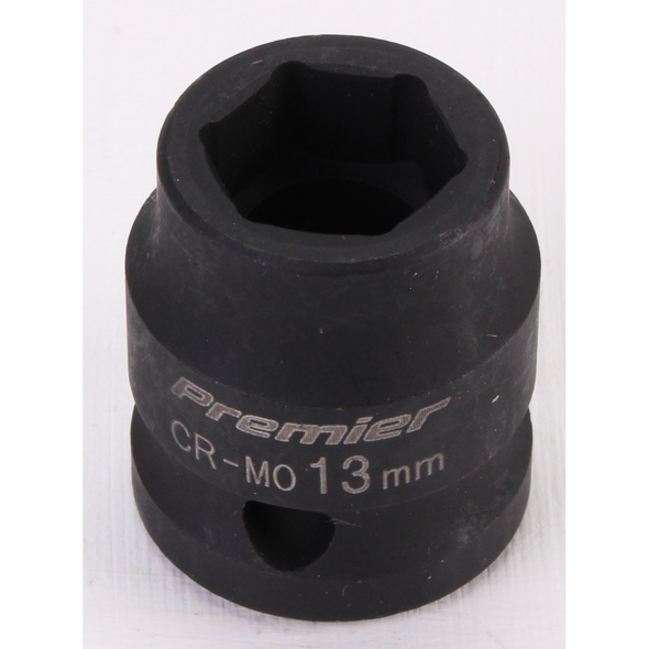 Sealey 1/2"dr low profile impact socket 13mm