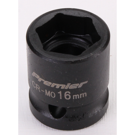 Sealey 1/2"dr low profile impact socket 16mm