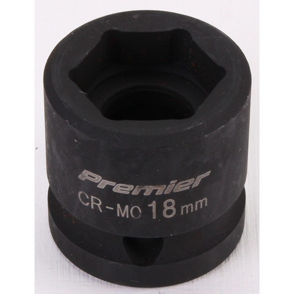 Sealey 1/2"dr low profile impact socket 18mm