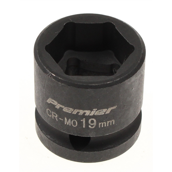 Sealey 1/2"dr low profile impact socket 19mm