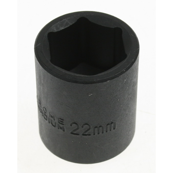 Sealey Impact socket 1/2"dr 22mm