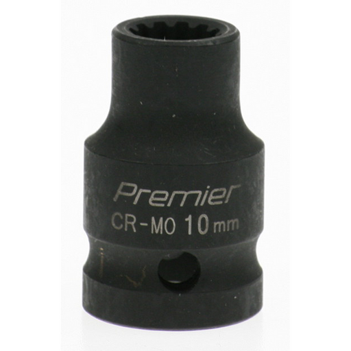 Sealey Impact socket 10mm 1/2"dr 'total drive'