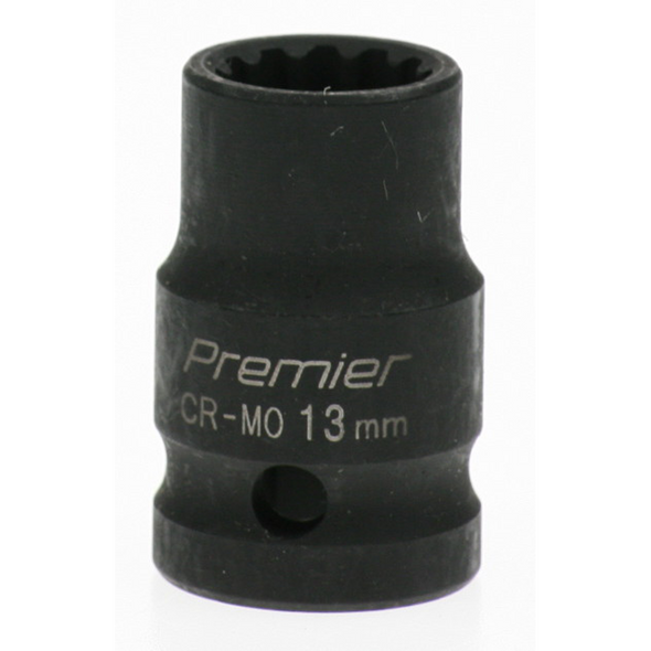 Sealey Impact socket 13mm 1/2"dr 'total drive'