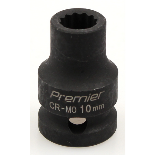 Sealey Impact socket 1/2"dr 10mm (12pt)