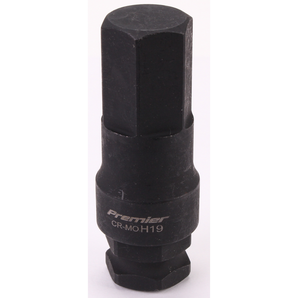 Sealey 3/4"Dr x H19 Impact Hex Bit (Phosphate Finish)