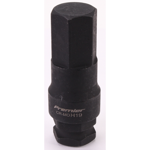 Sealey 3/4"Dr x H19 Impact Hex Bit (Phosphate Finish)