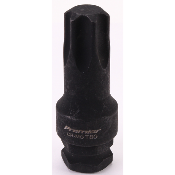Sealey 3/4"Dr x T80 Impact Trx-Star Bit (Phosphate Finish)