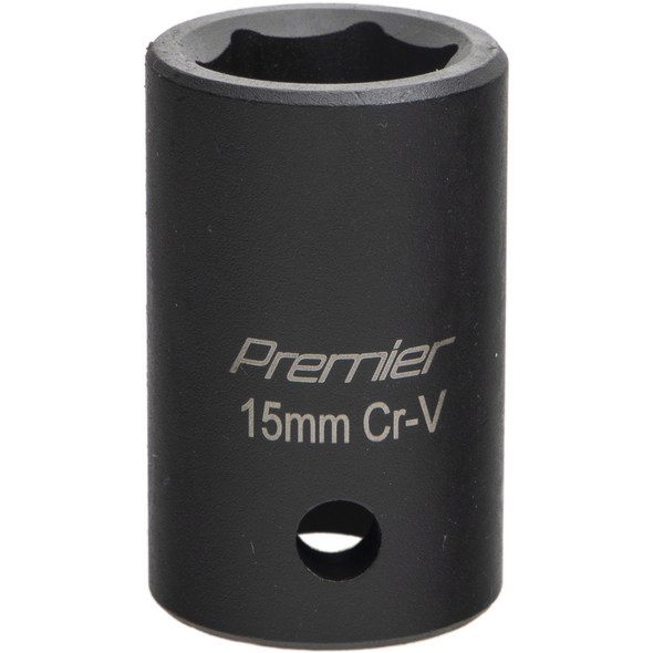 Sealey 1/2"Dr Impact Socket 15mm
