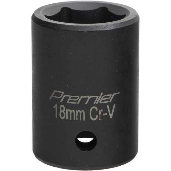 Sealey 1/2"Dr Impact Socket 18mm