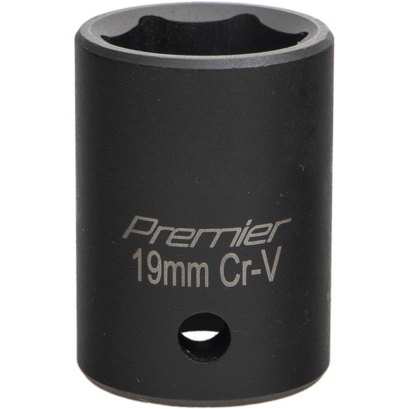 Sealey 1/2"Dr Impact Socket 19mm