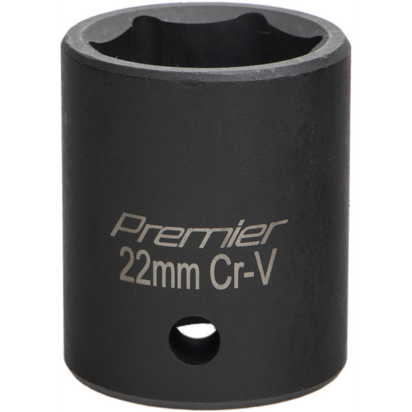Sealey 1/2"Dr Impact Socket 22mm