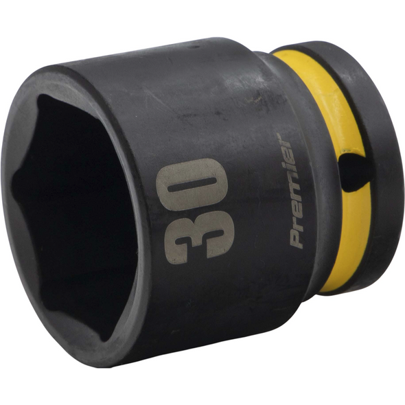 Sealey 1/2"Dr Impact Socket 30mm (Yellow Coded Ring)