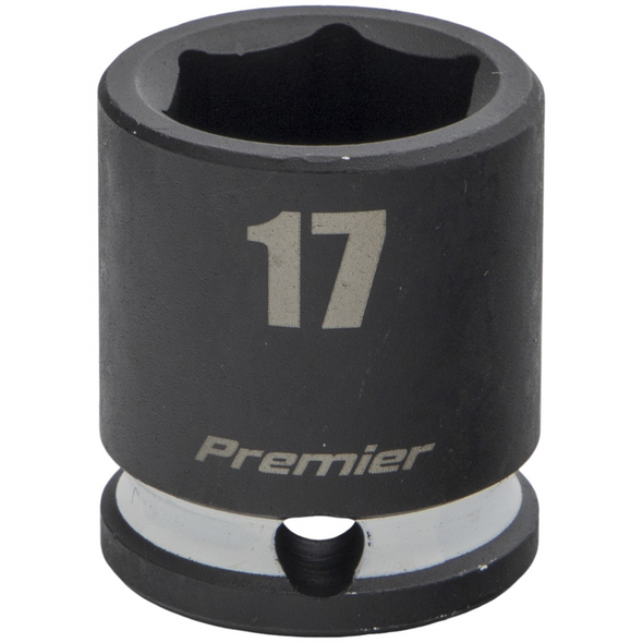 Sealey 3/8"Dr Impact Socket 17mm (White Coded Ring)