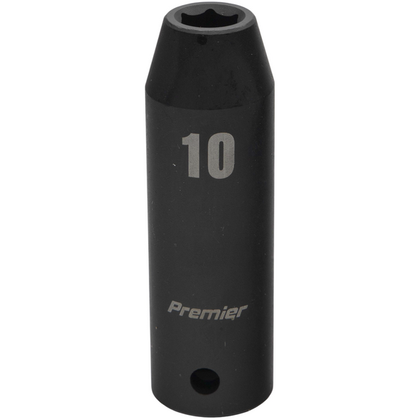 Sealey 1/2"Dr Deep Impact Socket 10mm