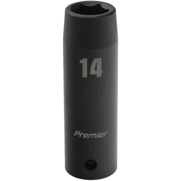 Sealey 1/2"Dr Deep Impact Socket 14mm