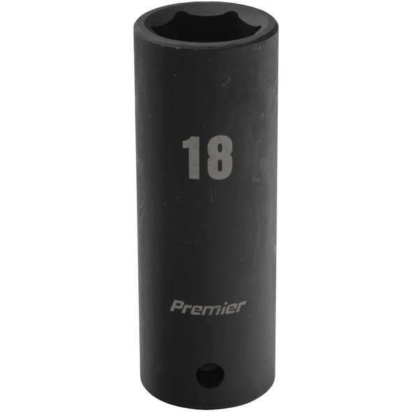 Sealey 1/2"Dr Deep Impact Socket 18mm