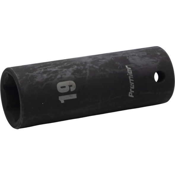 Sealey 1/2"Dr Deep Impact Socket 19mm