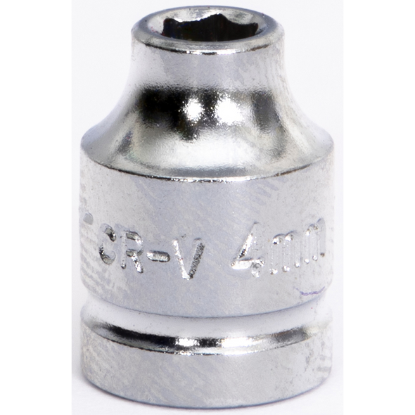 Sealey 1/4"Dr Low Profile Socket 4mm