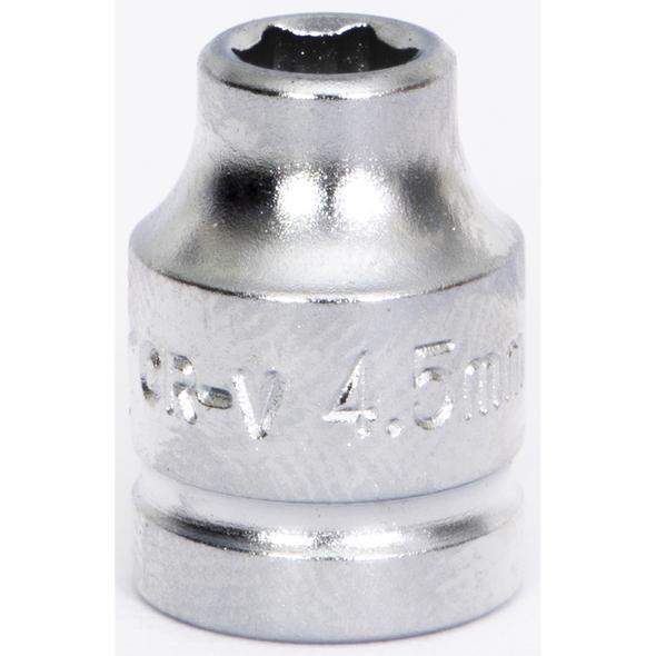 Sealey 1/4"Dr Low Profile Socket 4.5mm