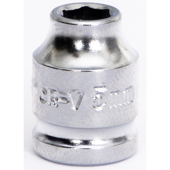 Sealey 1/4"Dr Low Profile Socket 5mm