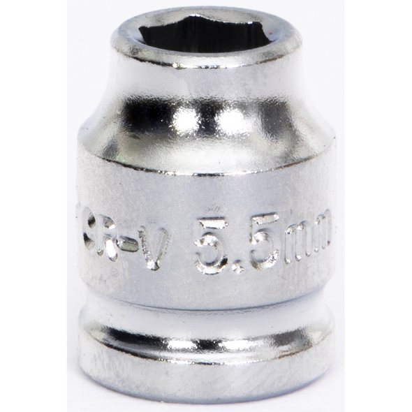 Sealey 1/4"Dr Low Profile Socket 5.5mm