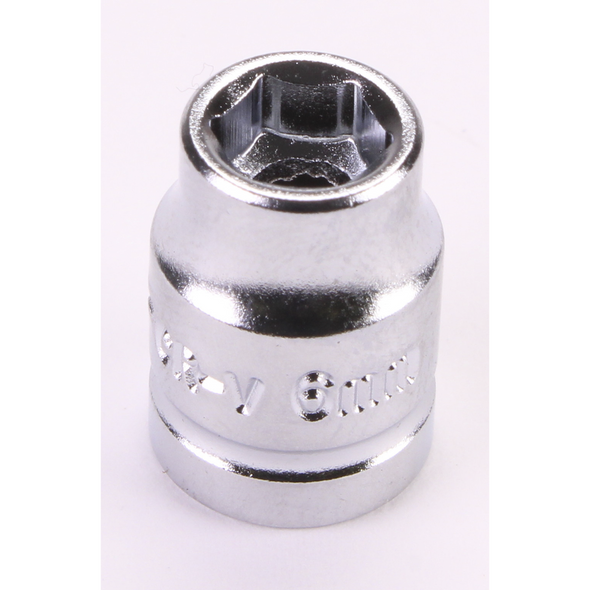 Sealey 1/4"Dr Low Profile Socket 6mm