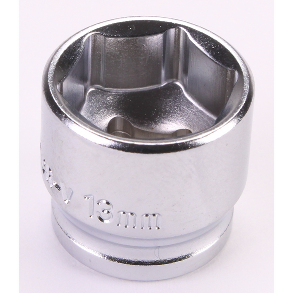 Sealey 1/4"Dr Low Profile Socket 13mm