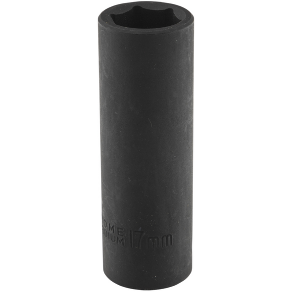 Sealey 1/2"Dr Impact Deep Socket 17mm