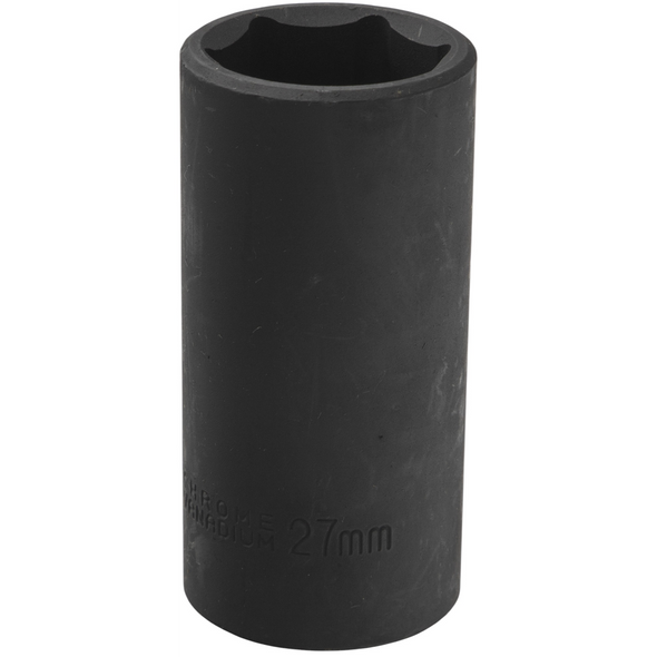 Sealey 1/2"Dr Impact Deep Socket 27mm