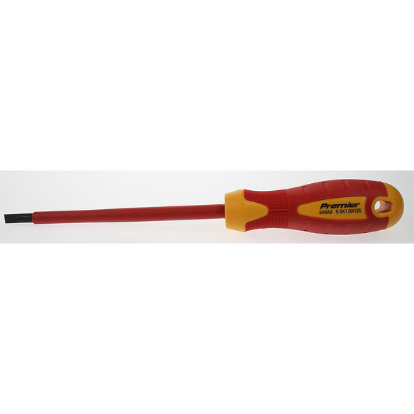 Sealey Vde slotted screwdriver (sl5.5x125mm)