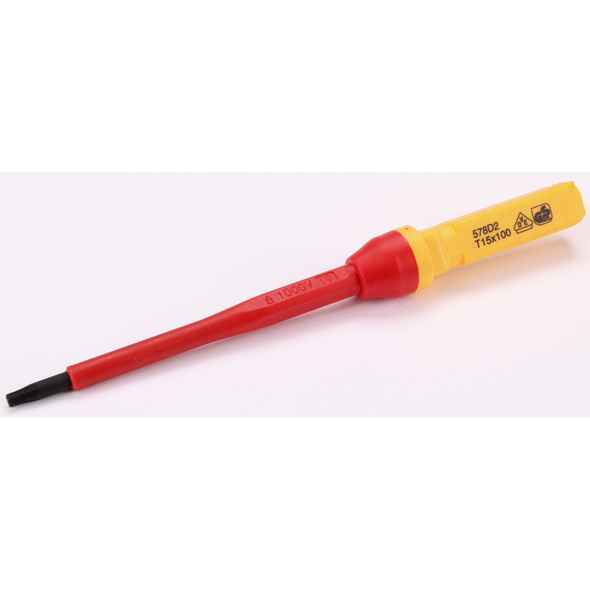 Sealey VDE Screwdriver Trx-Star T15x100mm