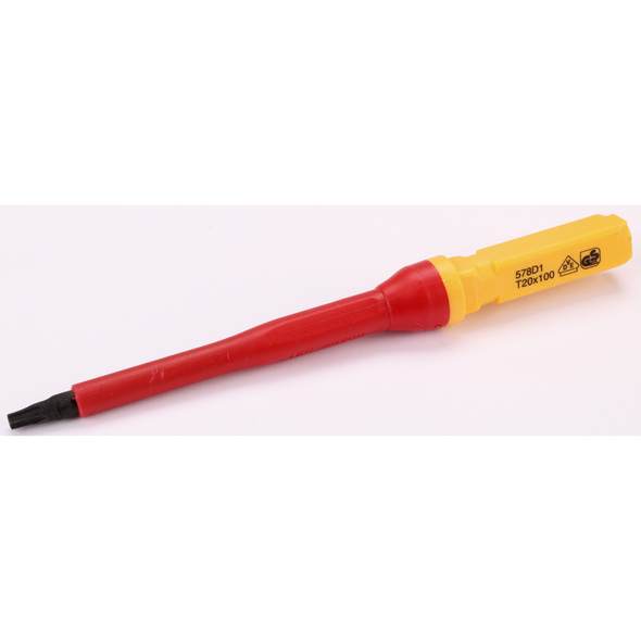 Sealey VDE Screwdriver Trx-Star T20x100mm
