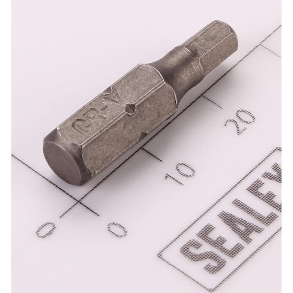 Sealey Metric Security Hex Bit 4mm