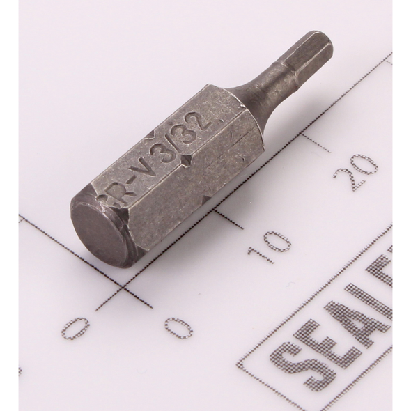 Sealey Imperial Security Hex Bit 3/32"