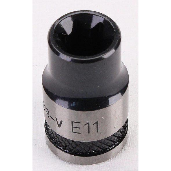 Sealey TRX-Star Socket Set 3/8"Sq Drive E11 (Black Series)