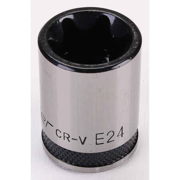 Sealey TRX-Star Socket Set 1/2"Sq Drive E24 (Black Series)