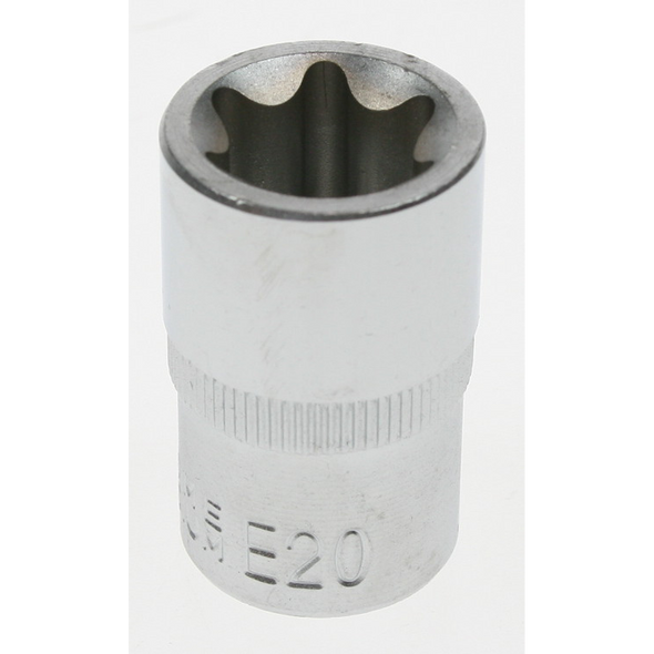 Sealey 1/2"dr.trx-star socket e20