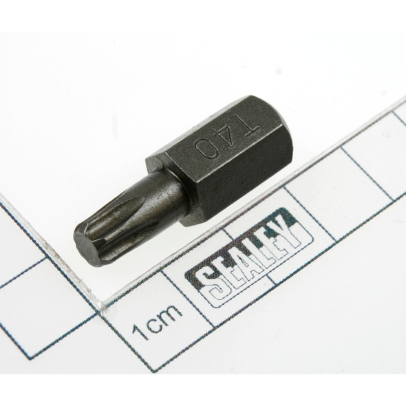 Sealey 10mm trx-star bit t40x30mm