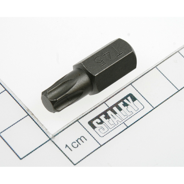 Sealey 10mm trx-star bit t45x30mm