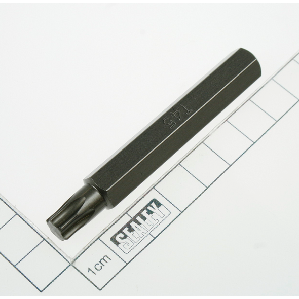 Sealey 10mm trx-star bit t45x75mm