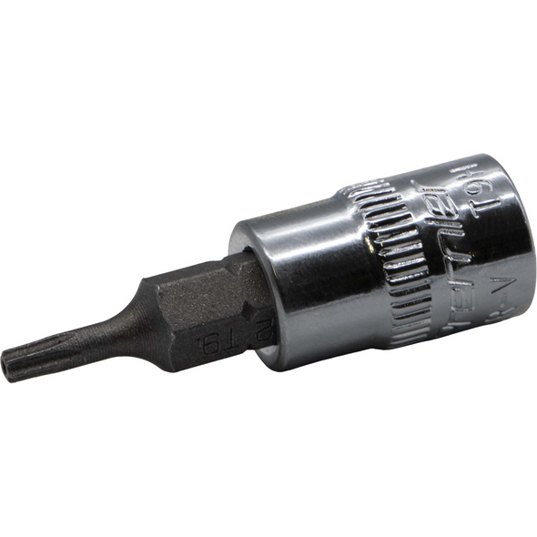 Sealey 1/4"Dr Security Trx-Star Socket Bit (T9H) 37mmL