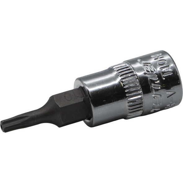 Sealey 1/4"Dr Security Trx-Star Socket Bit (T10H) 37mmL