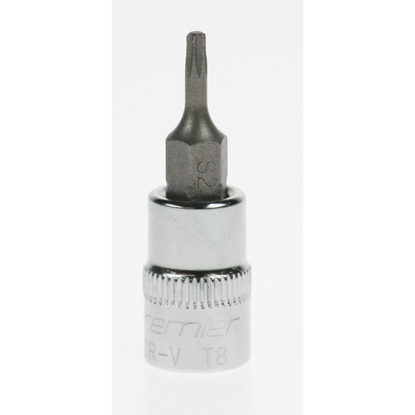 Sealey Trx-star bit socket 1/4"dr t8