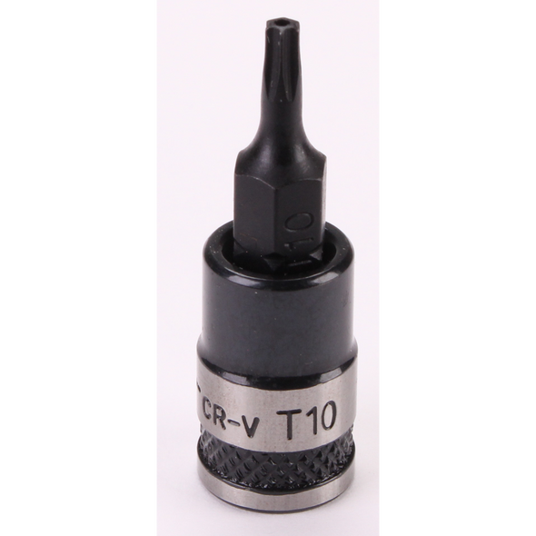 Sealey 1/4"Dr Security Trx-Star Socket Bit (T10H) 37mmL