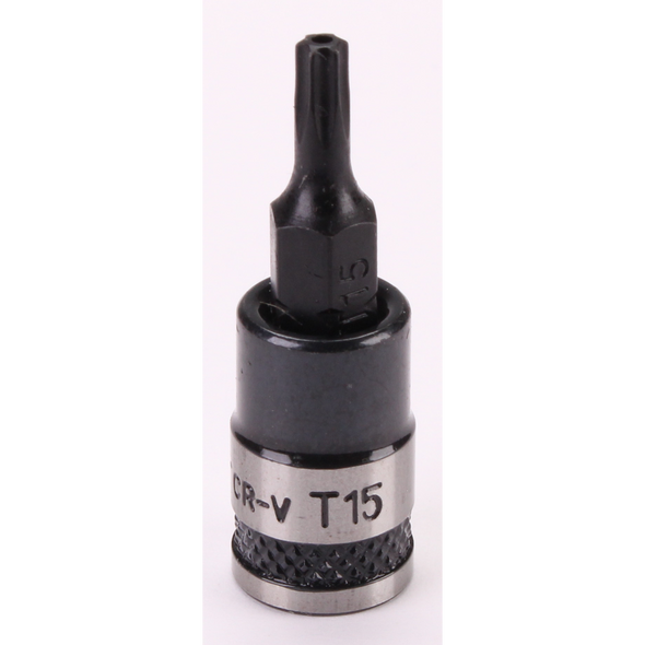 Sealey 1/4"Dr Security Trx-Star Socket Bit (T15H) 37mmL