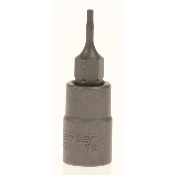 Sealey 1/4"dr trx-star bit socket t6x37mml