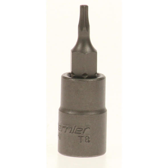 Sealey 1/4"dr trx-star bit socket t8x37mml