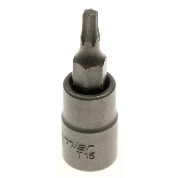 Sealey 1/4"dr trx-star bit socket t15x37mml