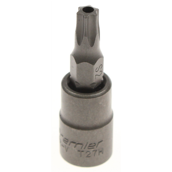 Sealey 1/4"dr trx-star bit socket t27hx37mml
