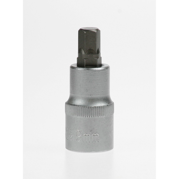 Sealey Hex socket,1/2" drive - 9mm